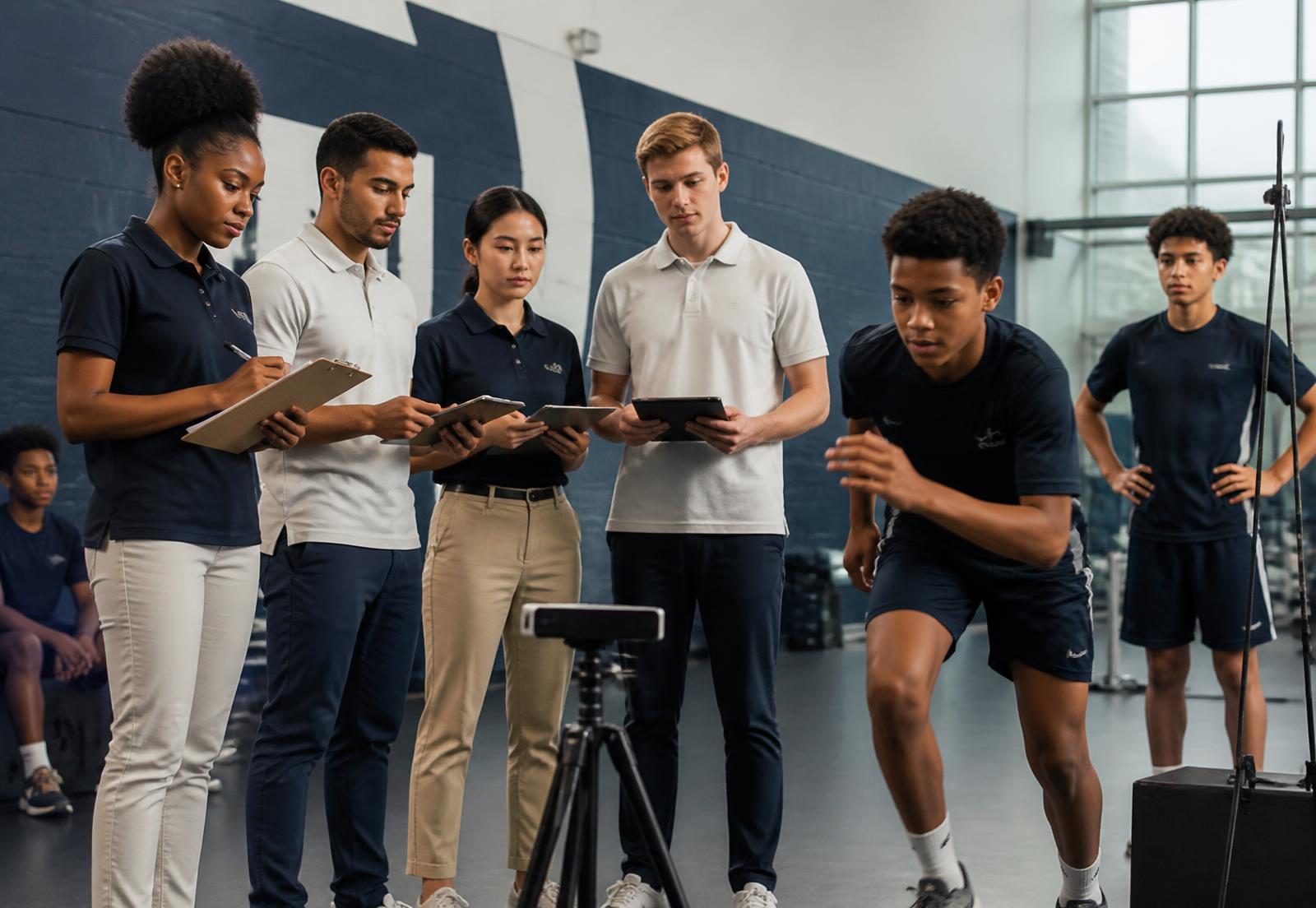 A racially and gender-diverse trainee cohort learning to run performance testing with young student-athletes